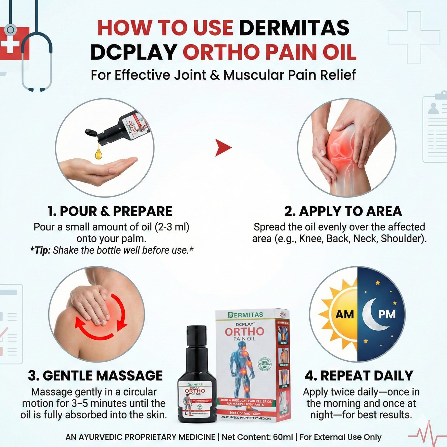 DC Play Ortho Pain Oil
