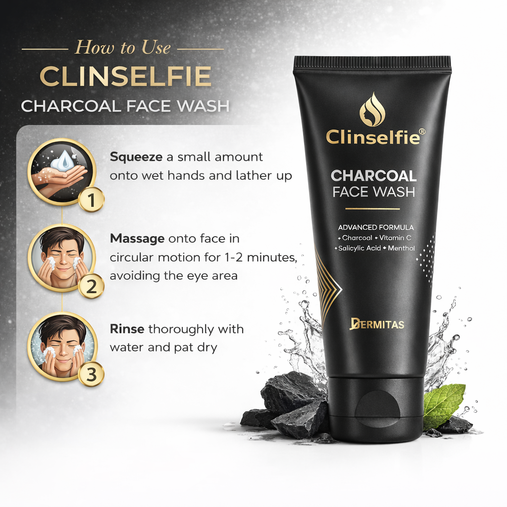 Clinselfie Charcoal Face Wash