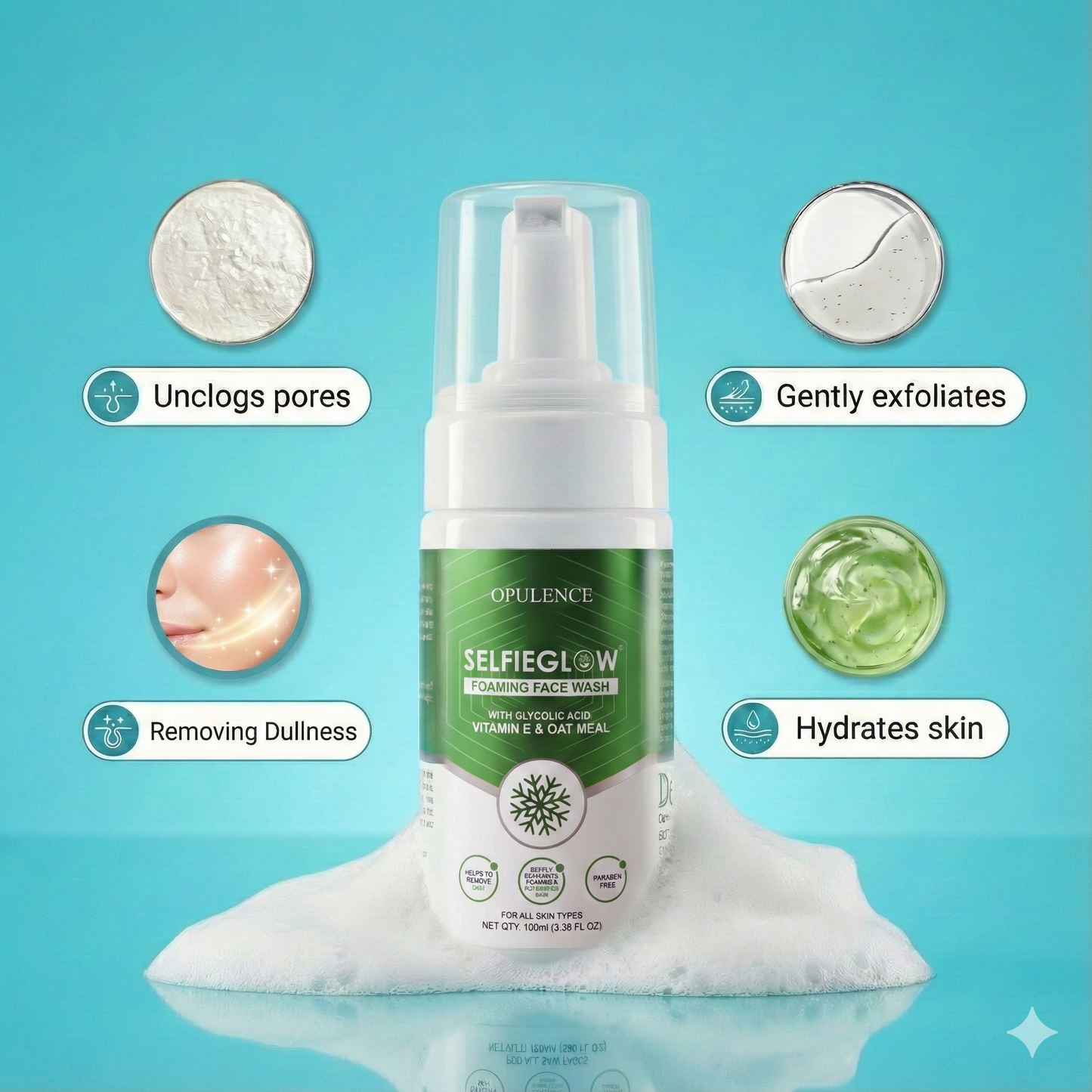 Selfieglow Foaming Face Wash