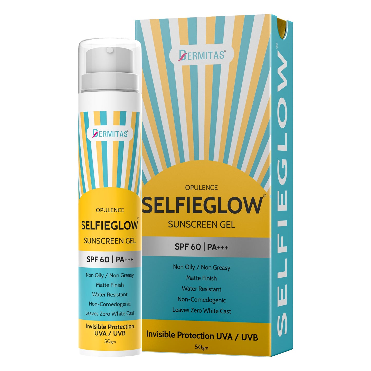 SelfieGlow Sunscreen Gel SPF 60