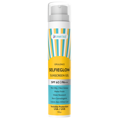 SelfieGlow Sunscreen Gel SPF 60