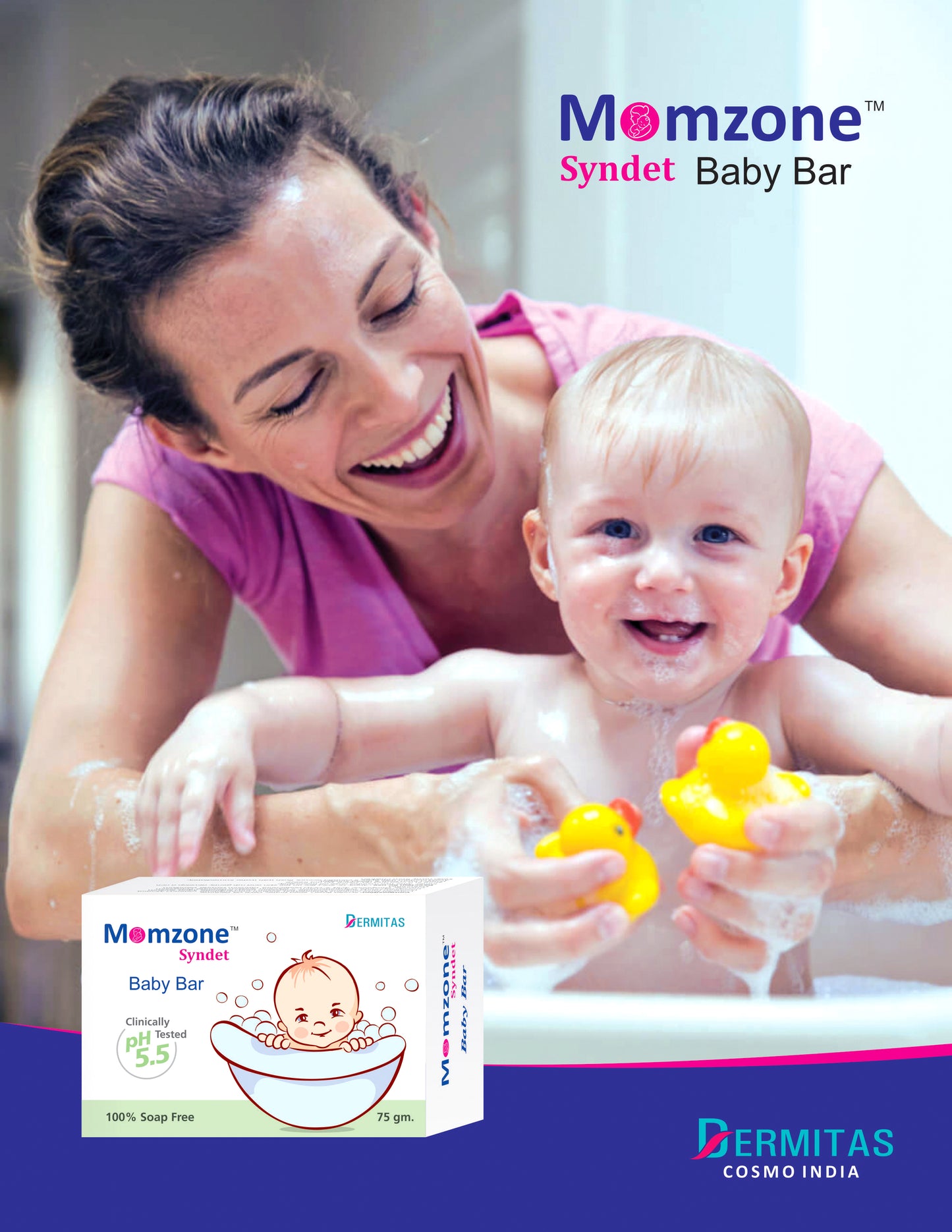 Momzone Syndet Baby Bar