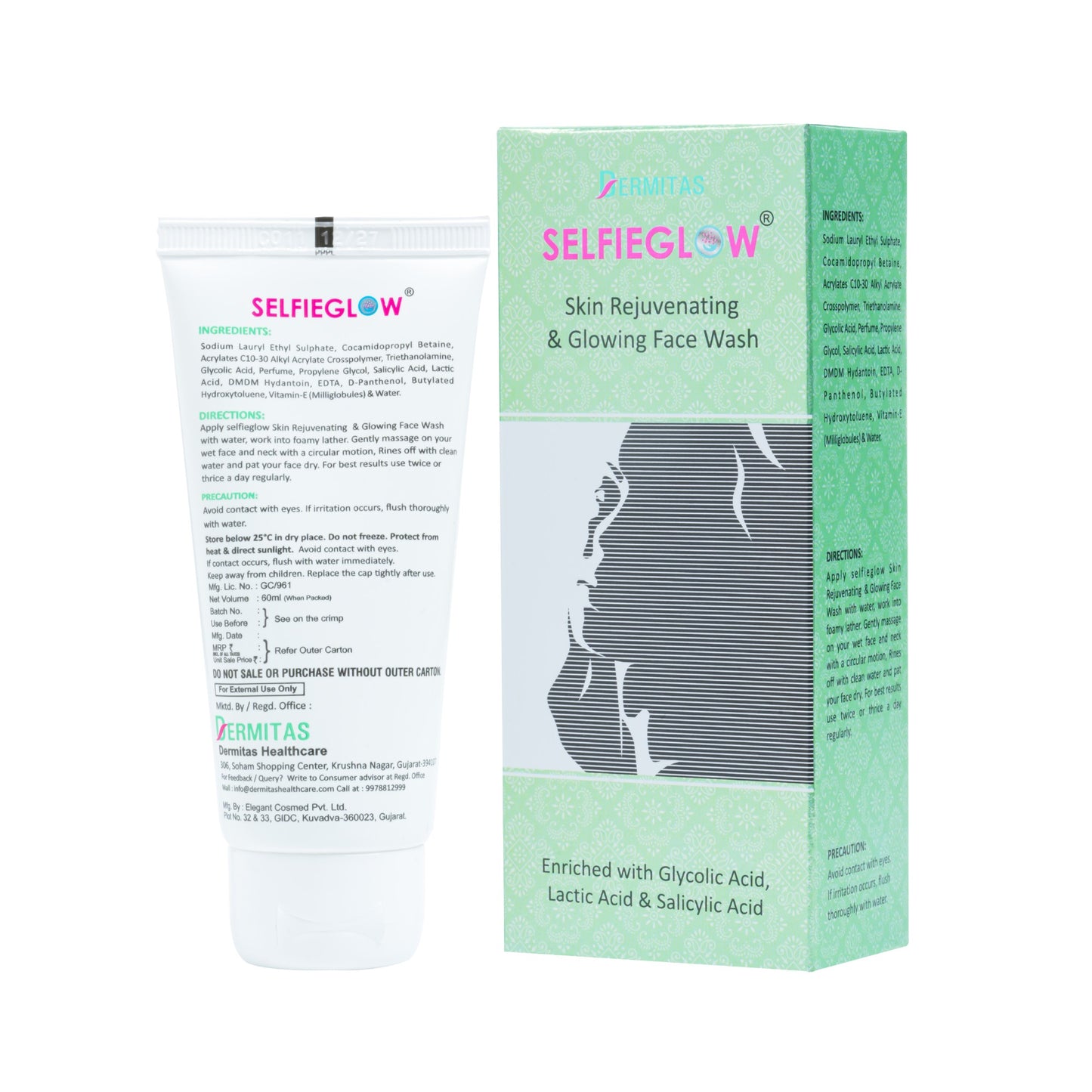 Selfieglow Face Wash