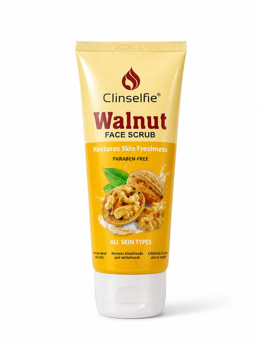 Clinselfie Walnut Face Scrub