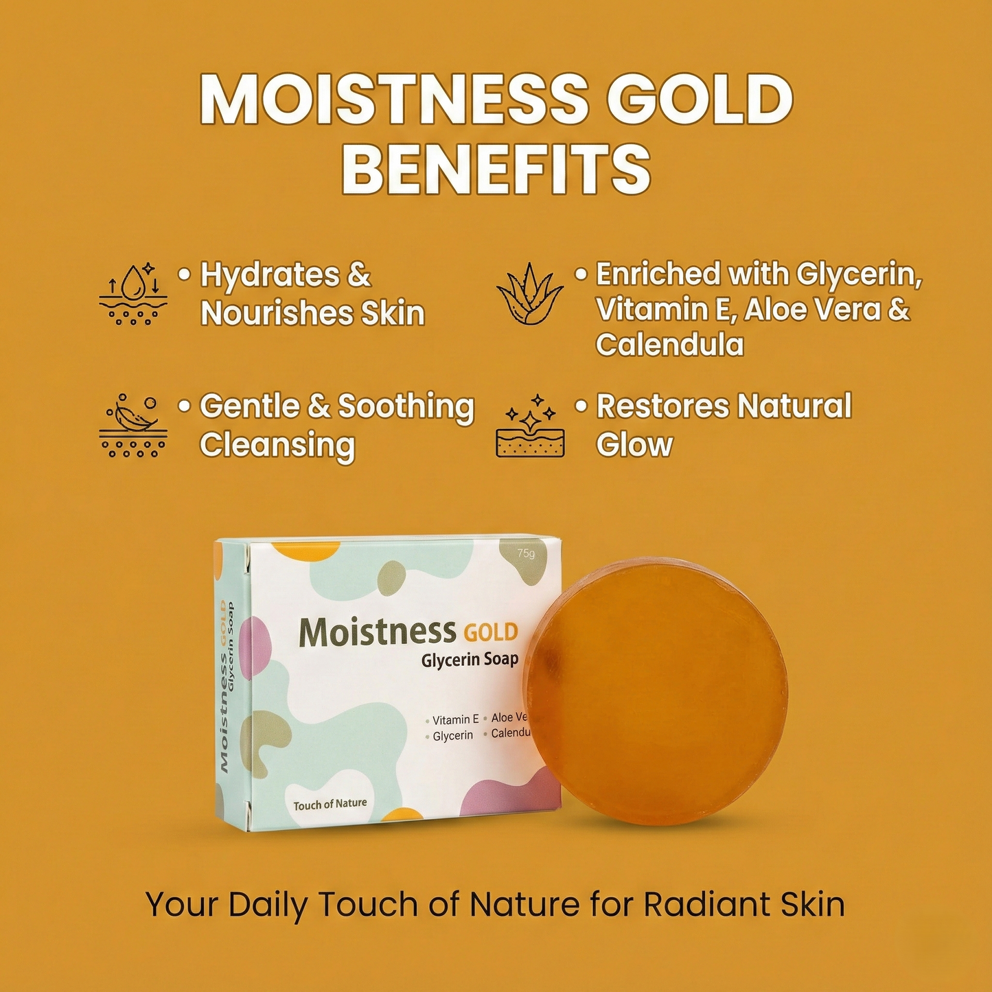 MOISTNESS GOLD SOAP