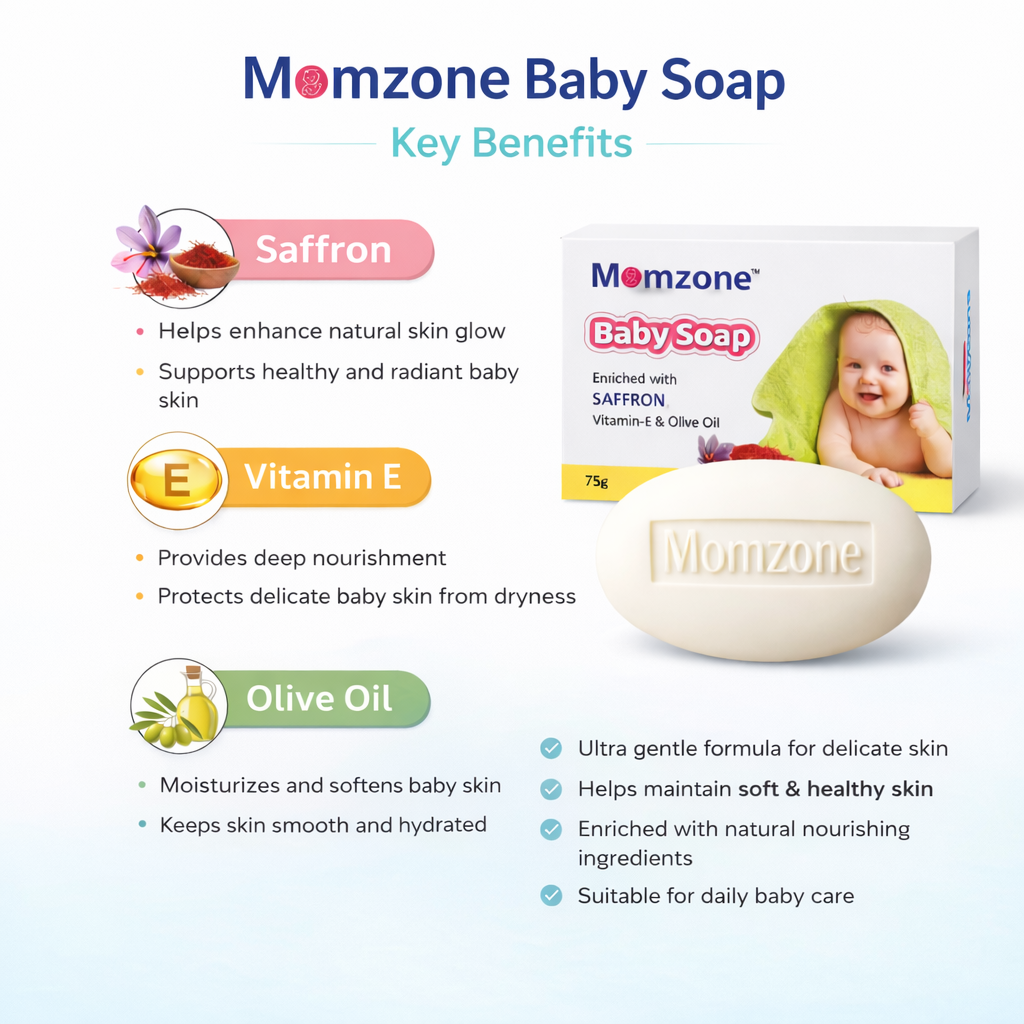 Momzone Baby Bar Soap