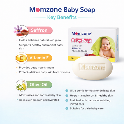 Momzone Baby Bar Soap