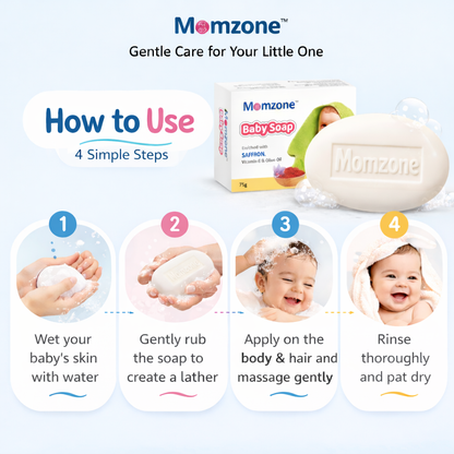 Momzone Baby Bar Soap