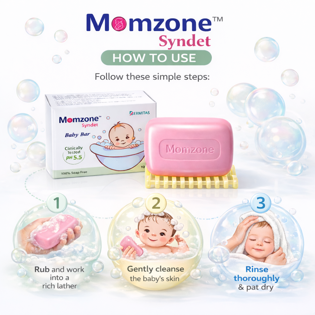 Momzone Syndet Baby Bar