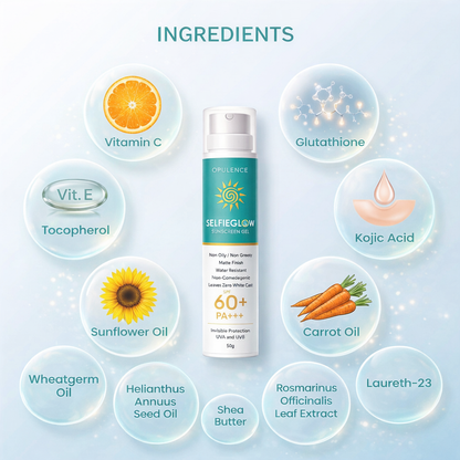 SelfieGlow Sunscreen Gel SPF 60