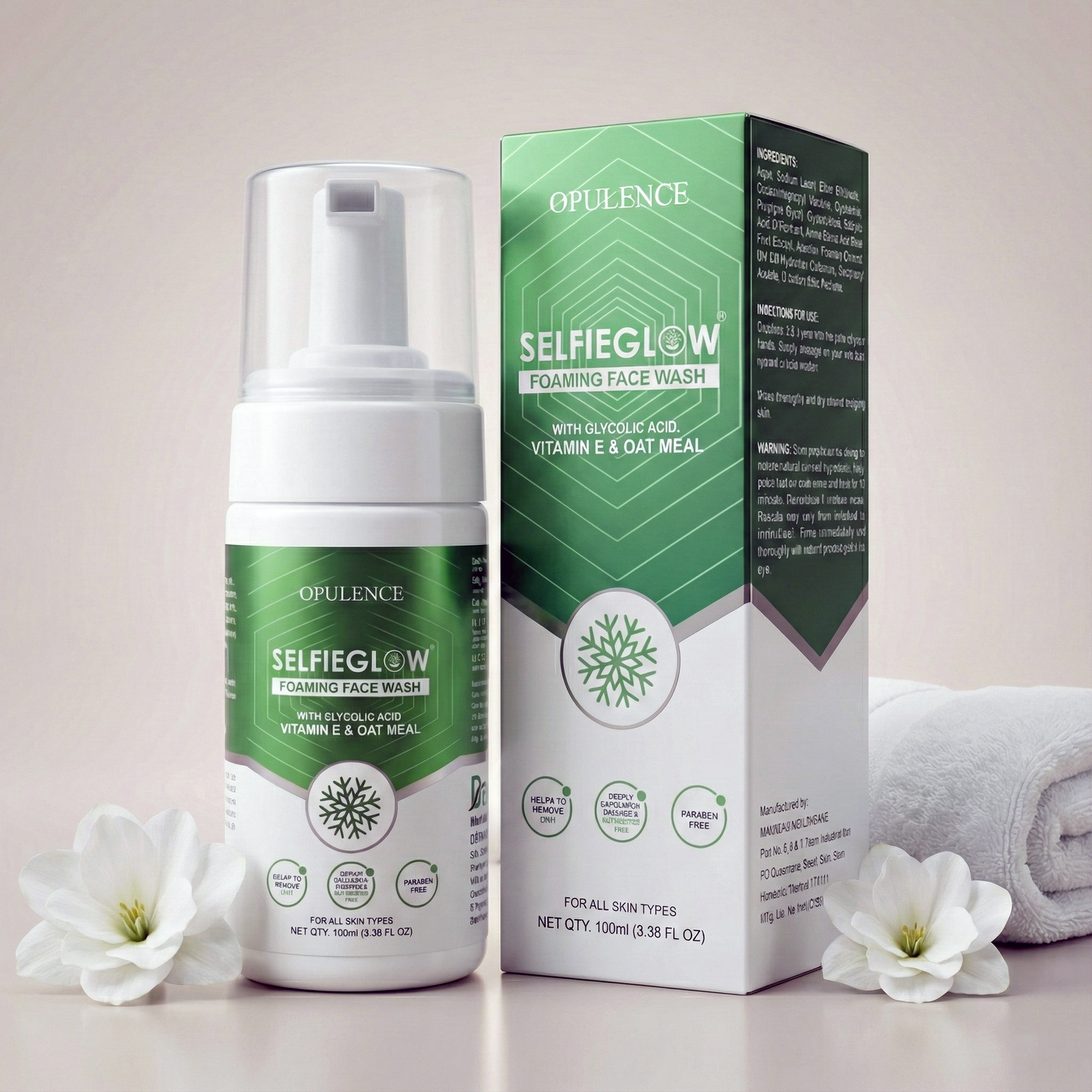 Selfieglow Foaming Face Wash