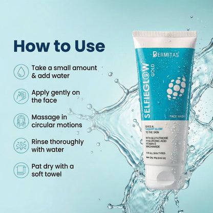 Selfieglow Gold Face Wash