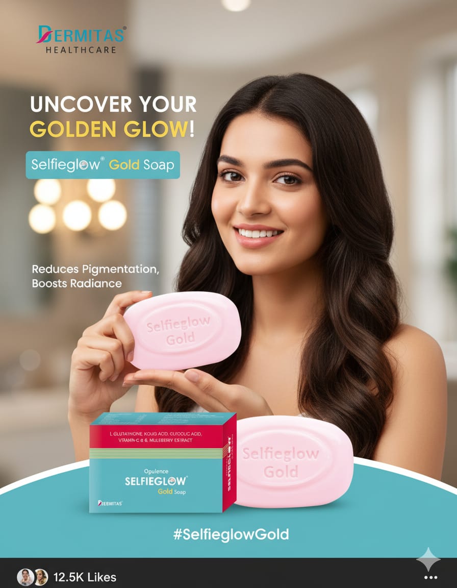 Selfieglow Gold Soap